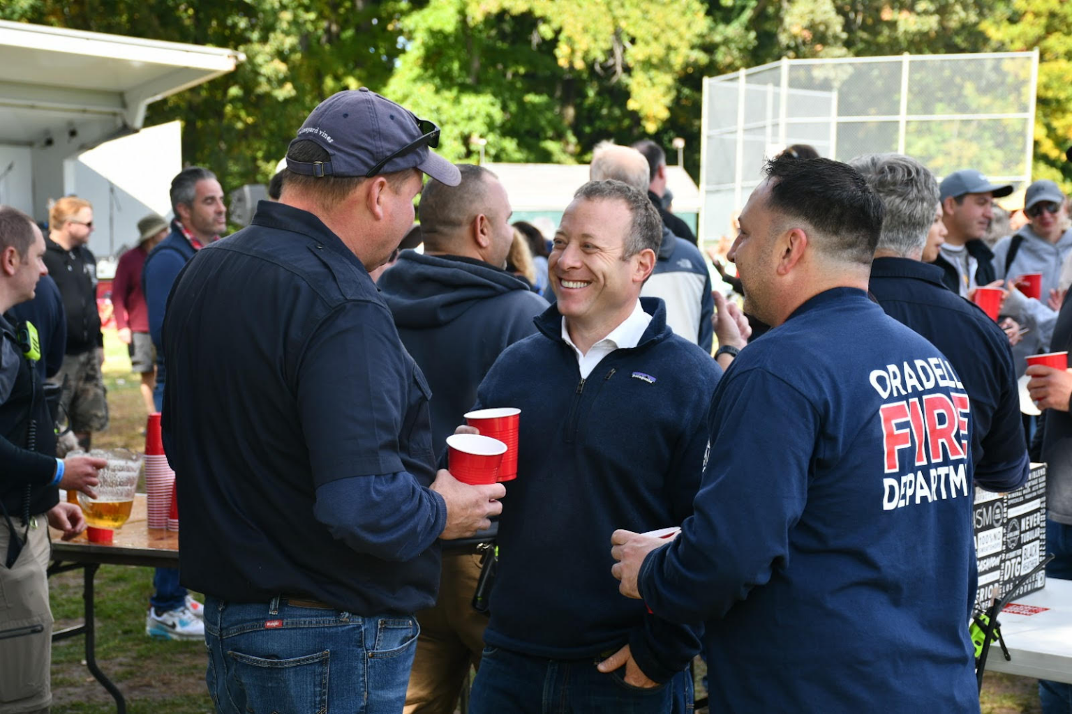 PHOTO RELEASE Gottheimer Celebrates the Oradell Fire Department’s