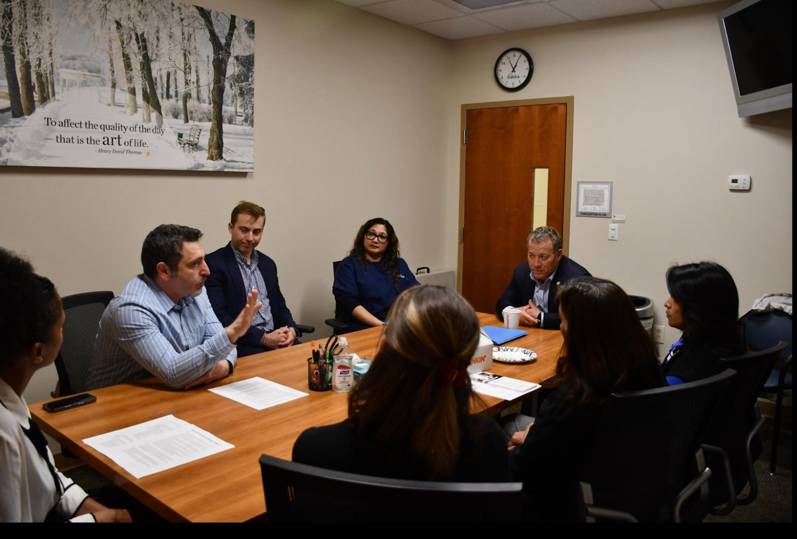 Mariah Radburn PHOTO RELEASE: During National Kidney Month, Gottheimer Visits DaVita ...