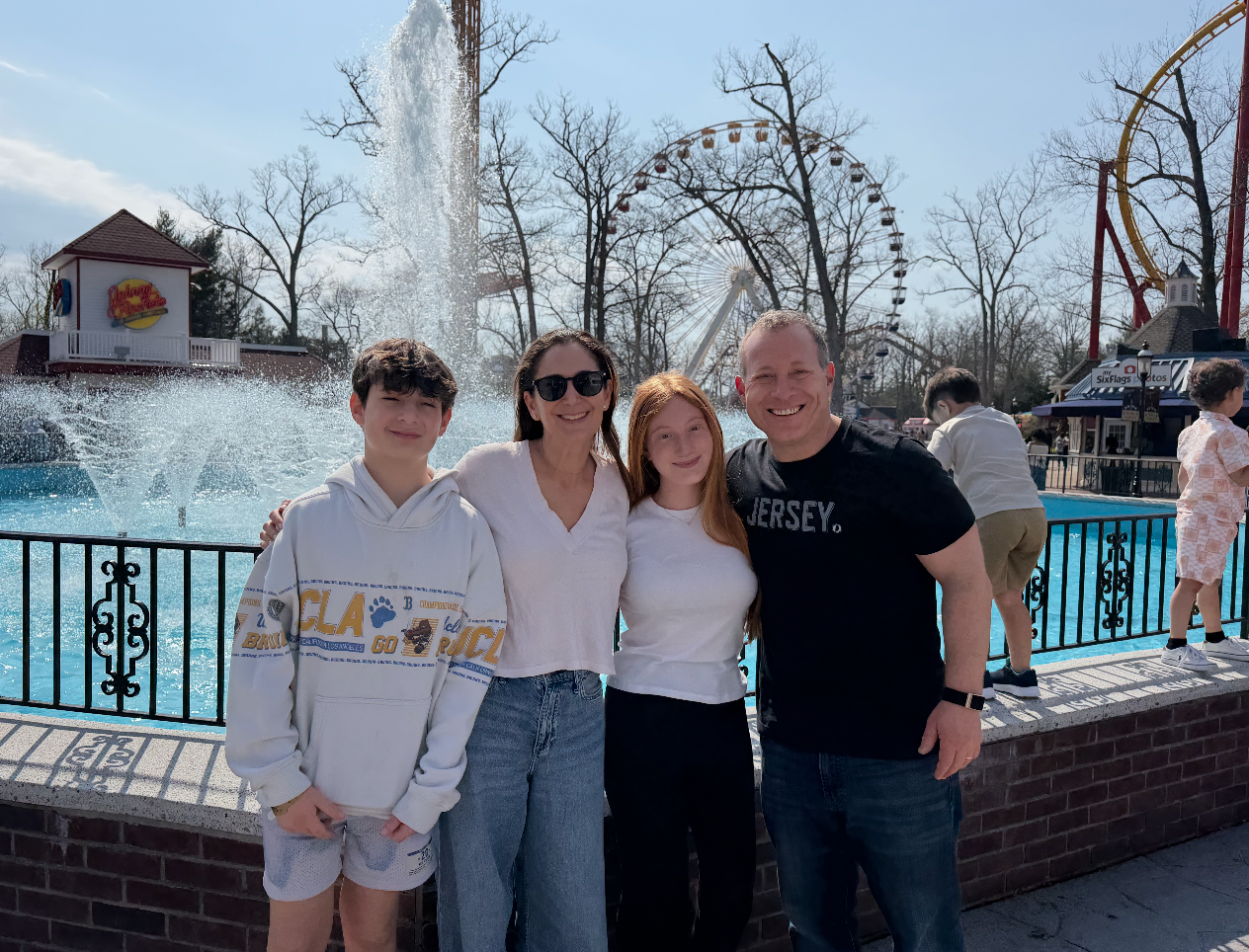 PHOTO RELEASE: Gottheimer Visits Six Flags Great Adventure with Family