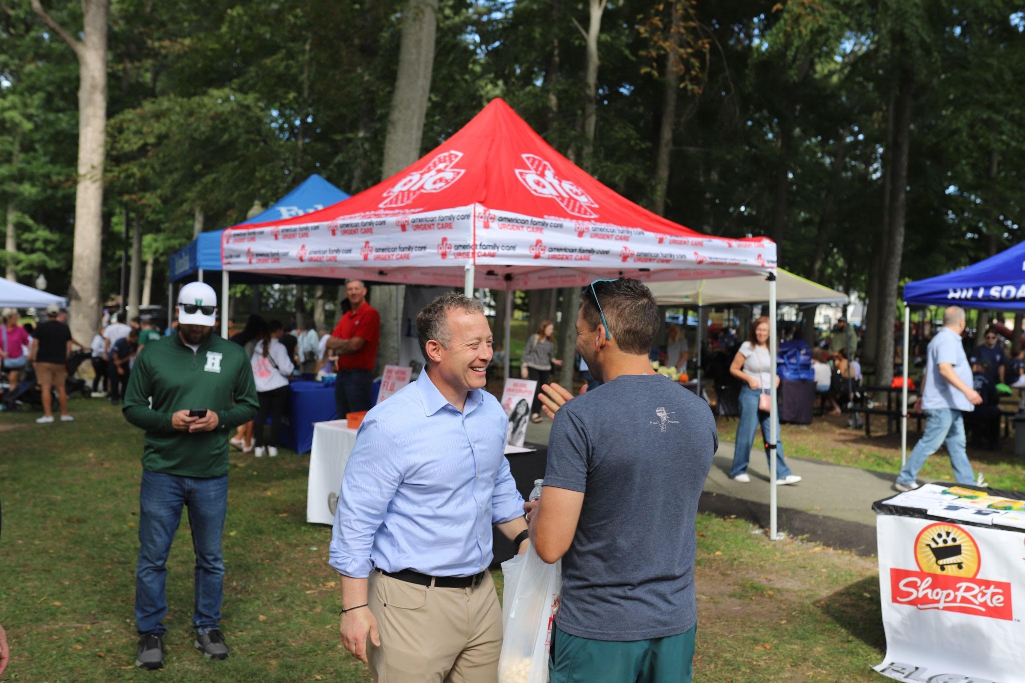 PHOTO RELEASE: Gottheimer Joins the Community at the Hillsdale Annual Fall Festival