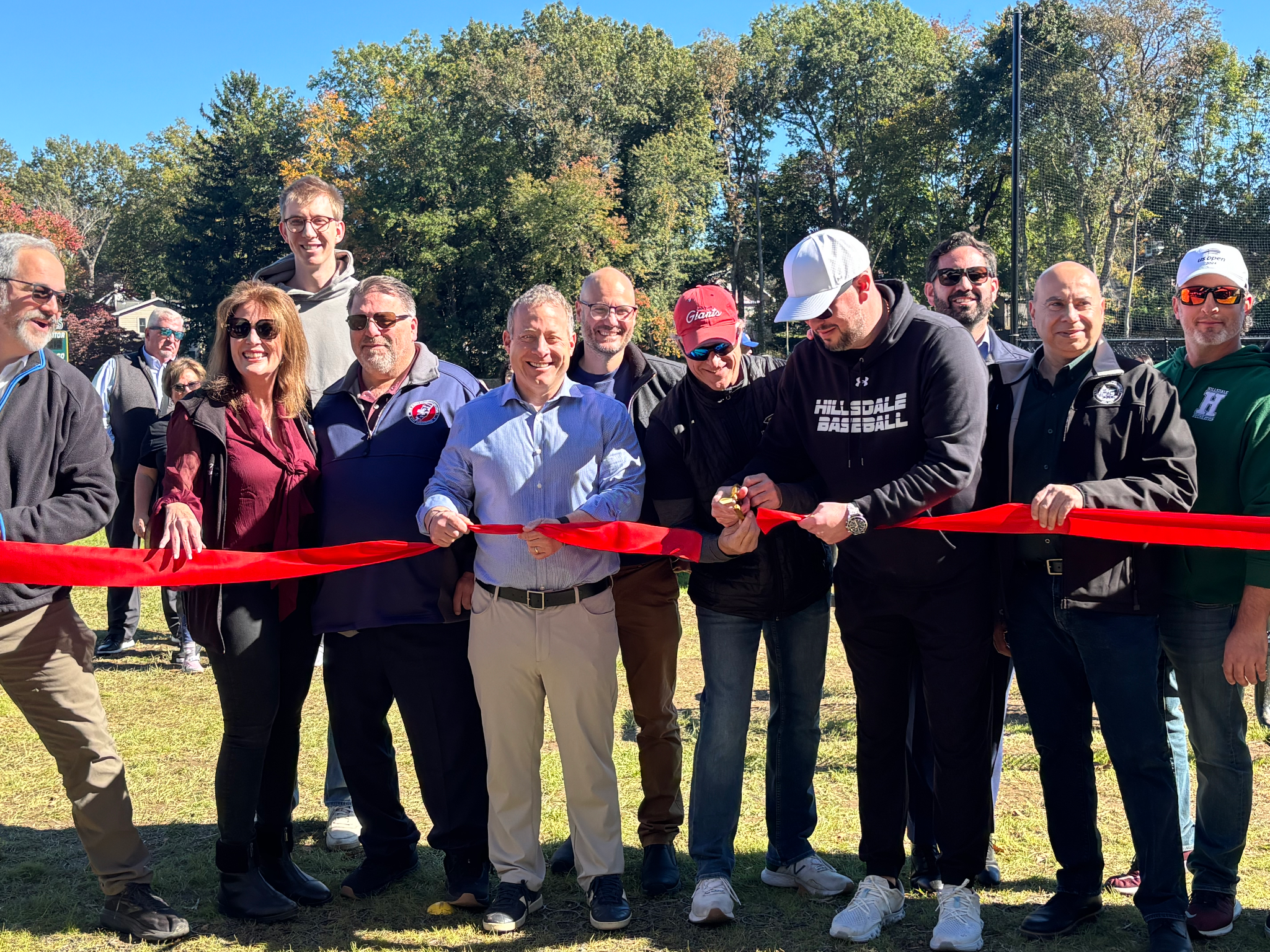 PHOTO RELEASE: Gottheimer Attends Opening of Hillsdale’s Memorial Field