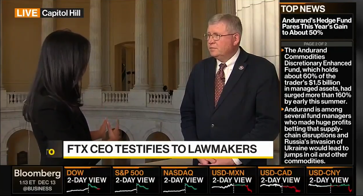 ICYMI: Lucas Joins Bloomberg Crypto Discussing Wild West FTX Collapse