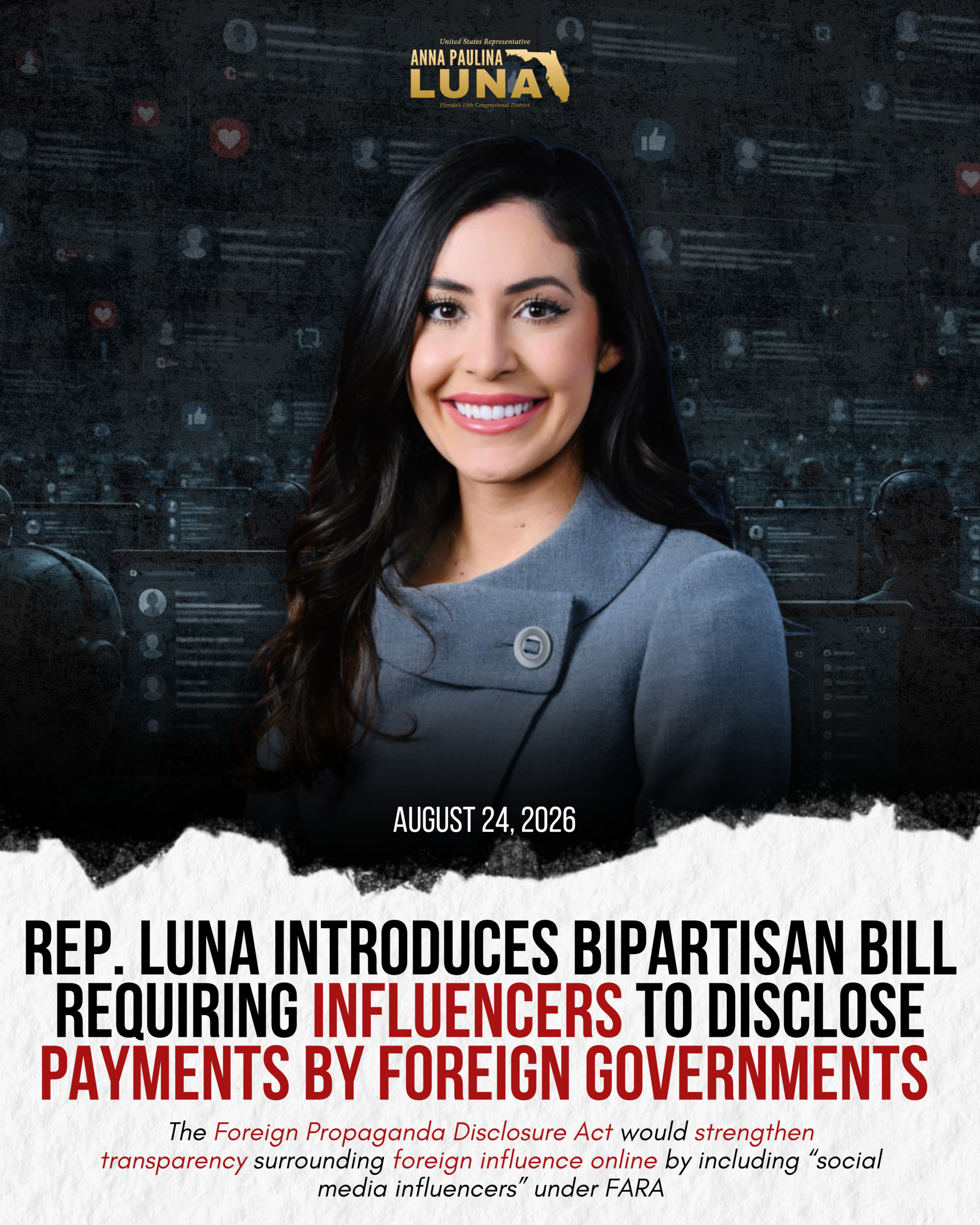 Foreign Government Influencer Disclosure Bill Explained