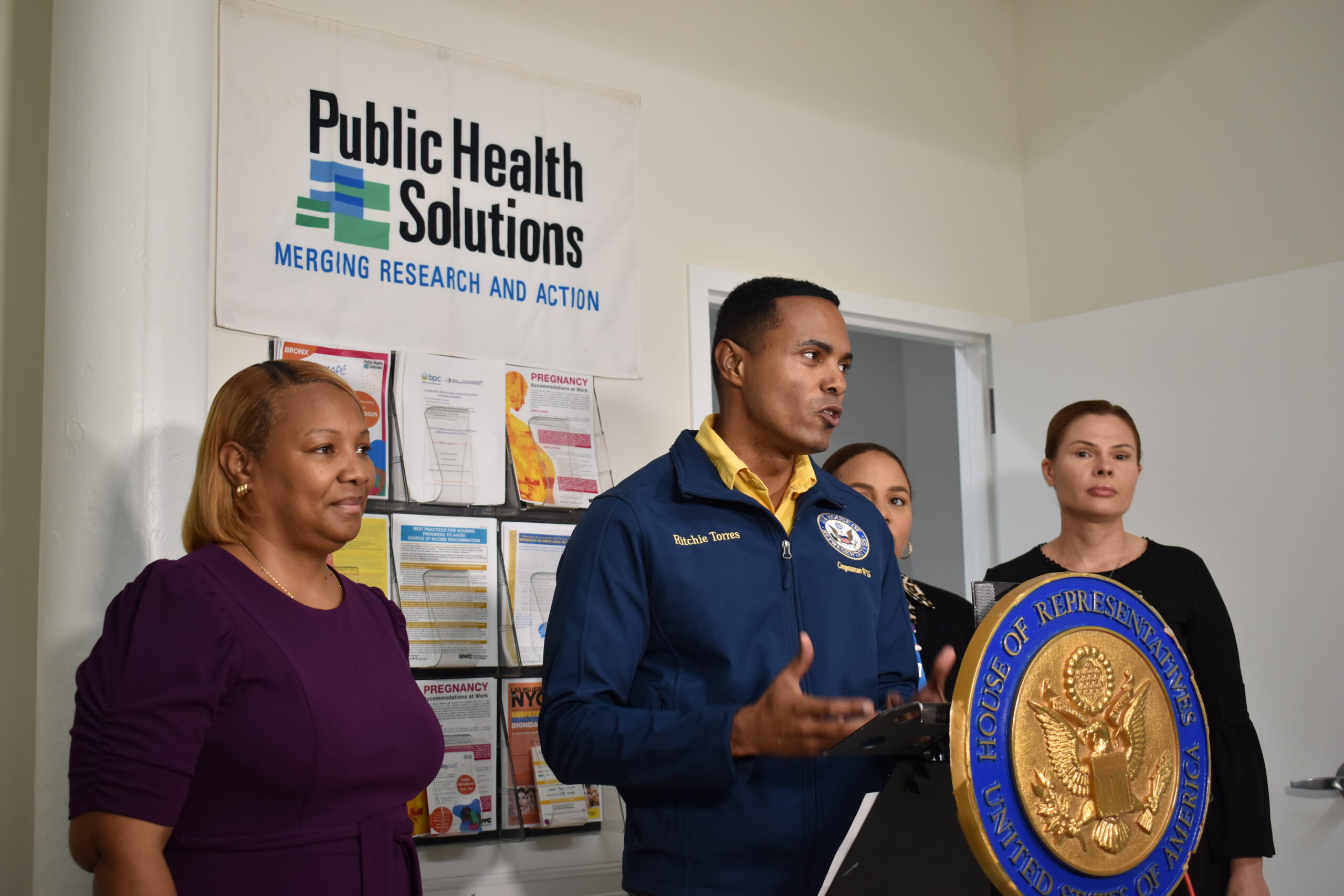 Rep. Ritchie Torres Holds Press Conference on Impending WIC Funding Lapse